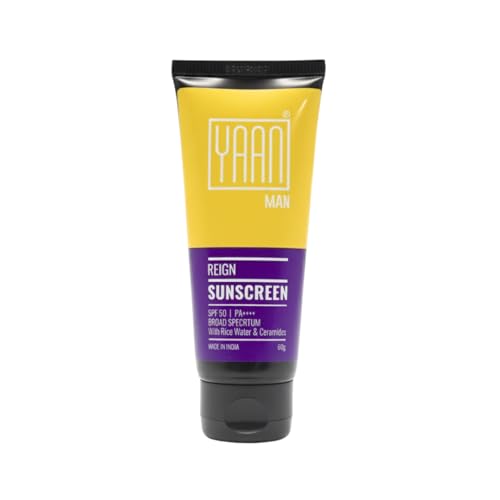 Image of Yaan Man Sunscreen with SPF 50, PA++++ for Oily, Dry & Combination Skin | Sun Protector for Men