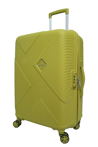 Image of American Tourister Kamiliant -8 Wheel, 3PC Set (Small + Medium + Large) Hard PP Suitcase for Travel /Trolley Bag for Travel /Travel Bag with TSA Lock & Smooth Sliding Double Wheel (CRESS Green)