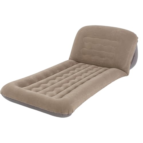oceanside Air Mattress, Portable Flocked Inflatable
