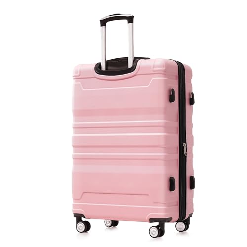 ABS Hardshell Luggage Sets 3pcs Clearance Expandable Lightweight Spinner Wheels Suitcase with TSA Lock - New Model Hardside Suitcase3
