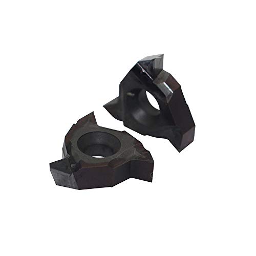 Tool Part for 16IR AG60 2PCS CNC Internal Thread PCD Diamond Turning Insert Threading Tool 16ir Ag60 Turning Inserts