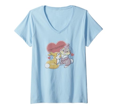 T-shirt Disney Bambi amour éternel : la magie de Panpan et Miss Bunny