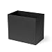 Produktbild Ferm Living Plant Box Pot Large Blumen Kasten, Stahl, schwarz, B: 19.5 x H: 27.7 x T: 33 cm