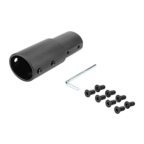 YYDStes Aluminium Alloy Pole Raiser Fit For Xiaomi Fit For M365 1S Pro Pro2 Essential Lite Electric Scooter Adjustable Extension Pole Accessories (Color : Black)