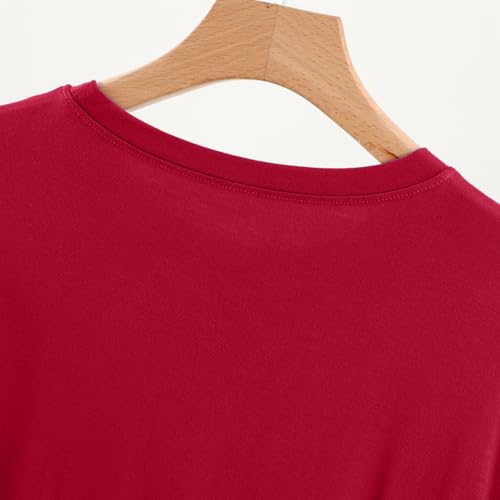 Men's Pajamas Sets 2 Piece Crewneck Short Sleeve T-Shirts and Shorts Pjs Sets Lightweight Thin Breathable Loungewear4