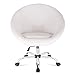 LOVECRAZY Taburete Giratorio con Ruedas Silla Belleza para Peluquería, Cosmética, Dentista, Silla de Trabajo Profesional Giratoria con Ruedas
