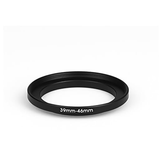 39 mm – 46 mm filteradapter steg-up-adapter filteradapter stepup 39-46
