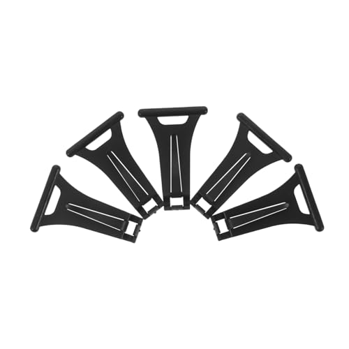 Alipis 5pcs Hitch Hooks Awning Clips for Lights Accessories for Outside Camping Accessories Light Hook Camper Curtain Clips Awning Fixed Hook Buckle Hook Black Plastic