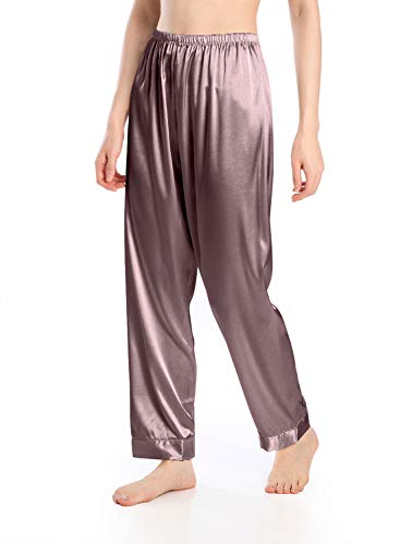 Wantschun Womens Satin Silk Sleepwear Pyjama Pants Nightwear Loungewear Pajamas Bottom Trousers Lounge Pants XXS-XXXL - Image 3