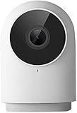  Guangmaoxin para Aqara G2H Cámara Inalámbrica, 1080P HD Detección de AI Cámaras de Vigilancia, Aqara Zigbee Gateway Función, Audio de Dos Vías, Compatible con Mi Home App y Apple Homekit (Blanco)