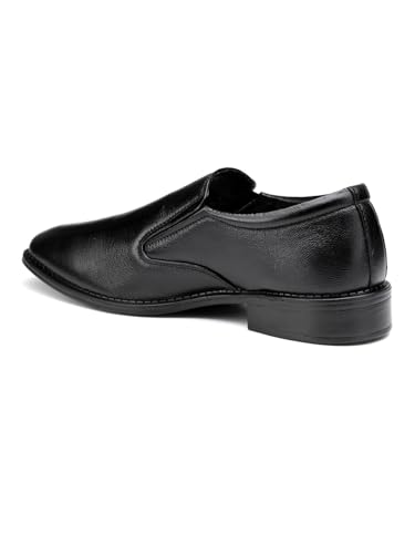 Image of Lee Cooper LC1474E2R Men's Lightweight Leather Shoes | Comfortable, Stylish Slip-On Formal Footwear for Office, Business