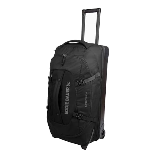 Eddie Bauer Expedition Rolling Duffel Bag