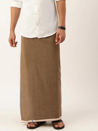 Image of pure cotton lungi for men