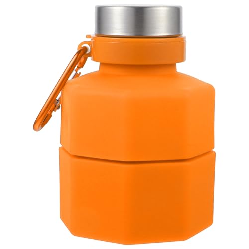 Gourde portable silicone et acier inoxydable Mikinona bouteille sport