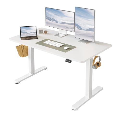 FEZIBO Electric Standing Desk Adjustable Height, 48 x 24 Inch Sit...