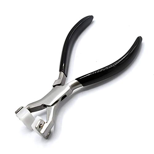 5-1/2" Nylon Jaw Ring Bending Pliers Jewelry Making Non-Marring Pliers (Black Dip) image 4
