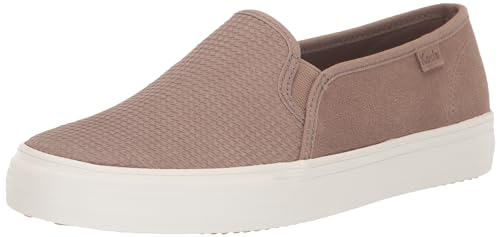 Image of Keds Womens Double Decker Canvas Slip On Sneakers Shoes Casual - Black