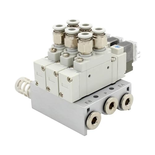 Électrovanne SY5120-6LZD-01 SMC compatible à 3 stations pour cylindre - 2