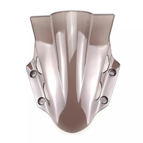 Pare-brise double bulle pour Suzuki GSX250R 2017-2022 en plastique ABS noir