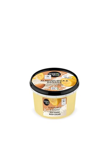Organic Shop Body Cream Softening Almond Milk & Banana (250ml)