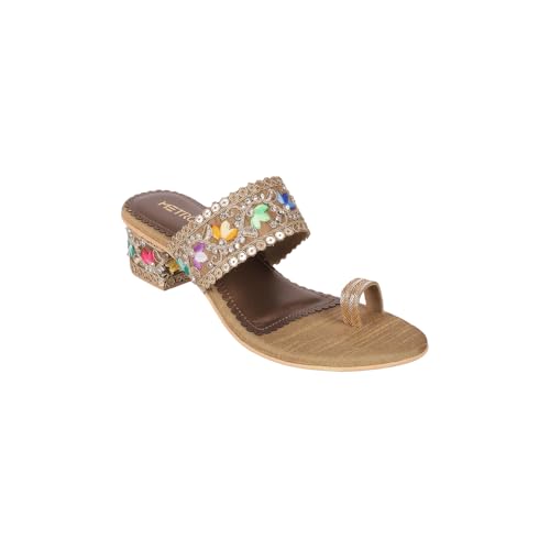 Image of Metro Women Elegance Ethnic & Traditional Slip-on Sandal