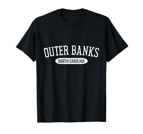 Outer Banks College Style T-Shirt North Carolina Sand Sea