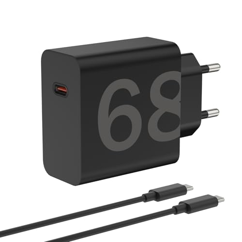 Schnellladen Ladegerät 68W Ladekabel Datenkabel USB C Adapter Netzteil für Motorola Edge 50 40 30 Moto G85 G84 G82 G73 G55 G54 G53 G52 G31 G23 G22 Moto G9 G8 G7 Edge 30/30 Ultra/Edge 30 Ultra Edge 40