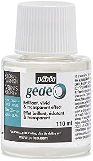 Gedeo 766200 110 ml Gloss Plus Varnish, Transparent
