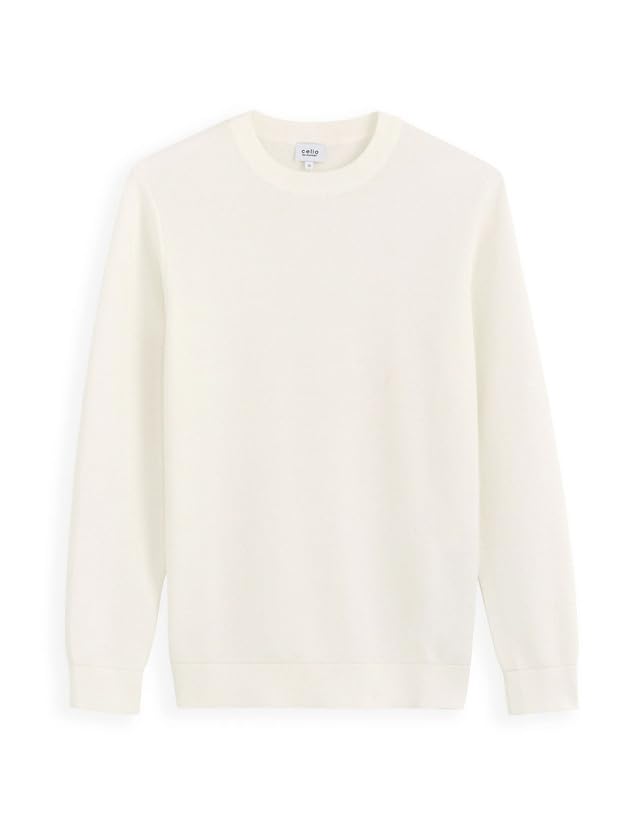 Celio Uomo 1130872 Maglione Girocollo 100% Cotone