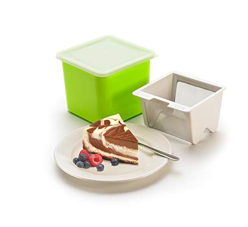 Cuisipro Yogurt Cheese Maker, Green - Thumbnail 3