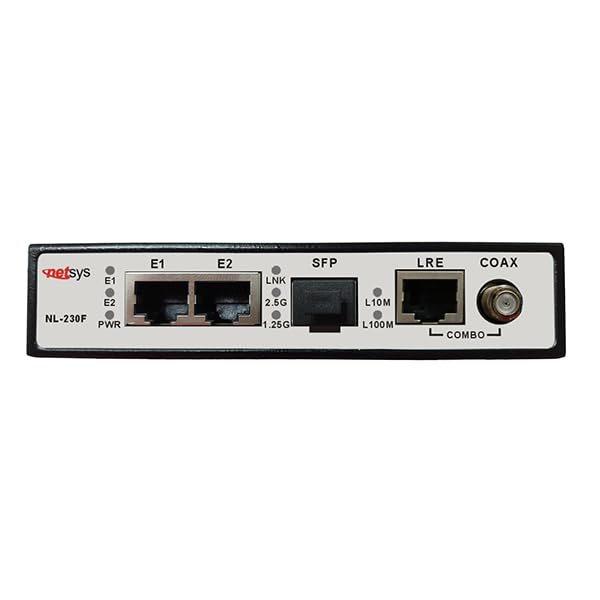 Image of Long Reach Ethernet Extender Kit (2 Units Included) Over Coax or Cat5 /6, Up to 200 Mbps, Up to 2,624 ft / 800m (NL-230FKIT)