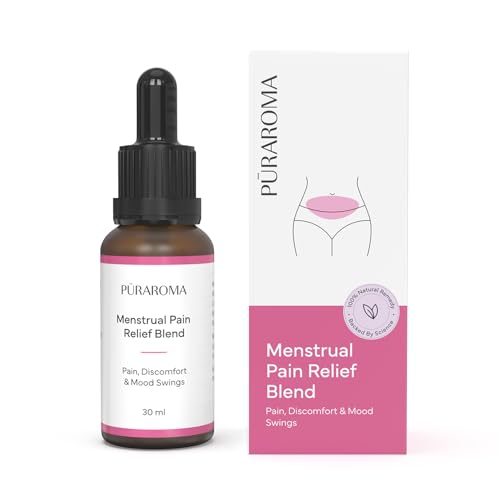 Image of Period Pain Relief Blend 30ml | Menstrual Relief | 100% Natural Essential Oil | Relieves Cramps, Soothes Mood Swings & Discomfort | Fast-Acting | Non-Greasy | EU Made