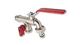 waschmaschine wasserhahn wie weit aufdrehen [Doppelhahn] Durch das Kugelauslaufventil ist eine optimale Wasserversorgung z.B für Gartenduschen, Gartenlauben oder der Wasch-Maschine im Keller gegeben
