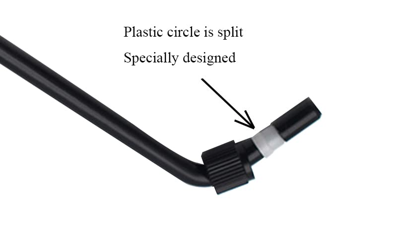 LGEGE 6mm Double Tremolo Arm (Black), Tremolo Bar, Whammy Bar for Floyd Rose Tremolo System Electric Guitar Replacement - Image 4