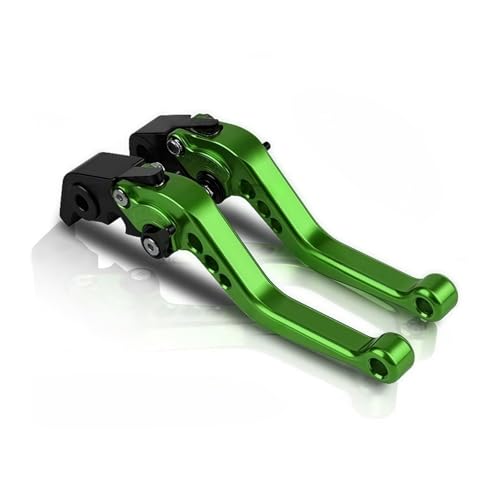 Levier de frein et d'embrayage moto vert en alu CNC pour Duke 790
