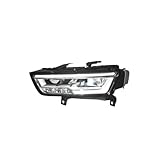 Scheinwerfer kompatibel für Audi Q3 LED-Scheinwerfer 2016–2018, Scheinwerfer Q3 DRL, Blinker, Fernlicht, Angel Eye-Projektorlinse