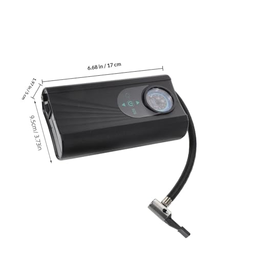 Inflador de neumáticos portátil Uonlytech con medidor presión ABS 2