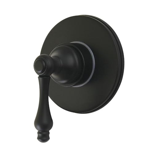 Vanne de dérivation 6 voies Kingston Brass KS4030AL, solution douche noir mat - 2