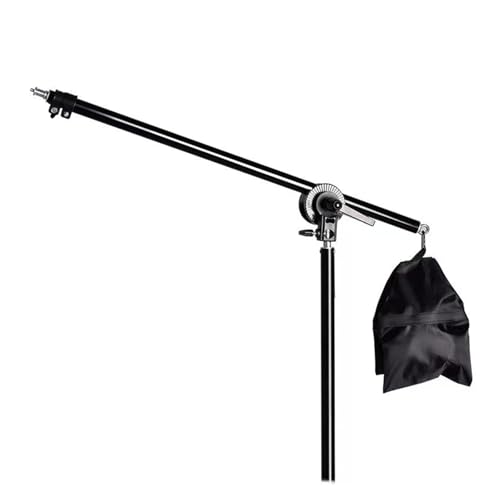 Bras extensible de studio avec sac de sable et pince pour éclairage photo