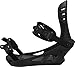 K2 Formula Mens Snowboard Bindings, M: 5-9, Black
