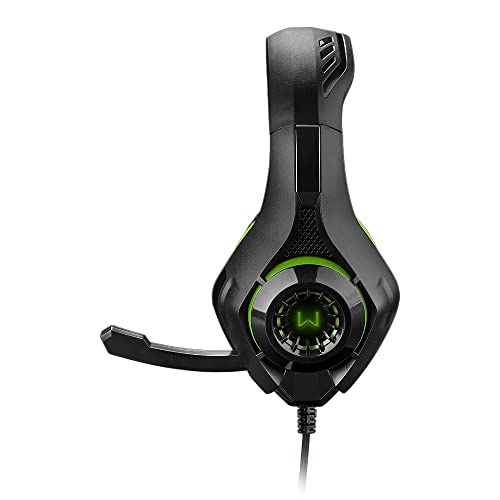 Headset Gamer Warrior Rama P3+USB Stereo Adaptador P2 LED - PH299 glide