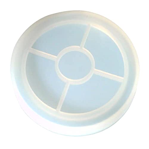 zalati Casting Mould Silicone Mold with Round Shape for DIY Stone Cup Mat Jewelry Coaster Painting Home Decor - Image 4