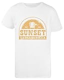 Sunset Sarsaparilla Kid White Tee Reguläres Unisex-T-Shirt
