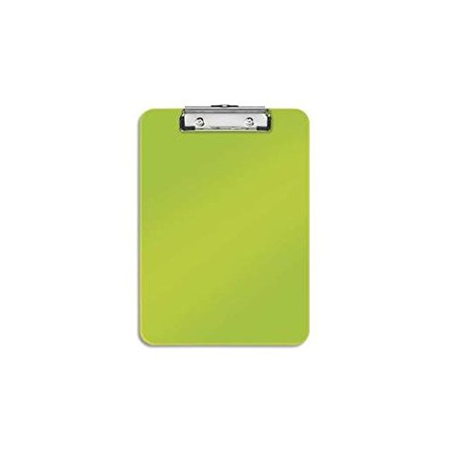 Leitz Wow - Cartellina portablocco 3, formato A4, polistirolo, colore: Verde