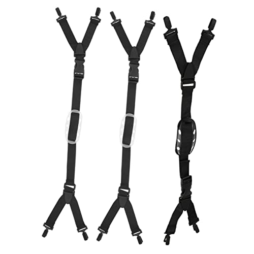 Uonlytech 2sets Hard Hat Chin Straps Replacement Chin Belt Comfortable and Adjustable Ideal for Construction Sites 3pcs*2 Random Color