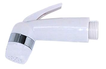 NEW WARE PVC Finished Health Faucet Gun for Bathroom (Ivory)