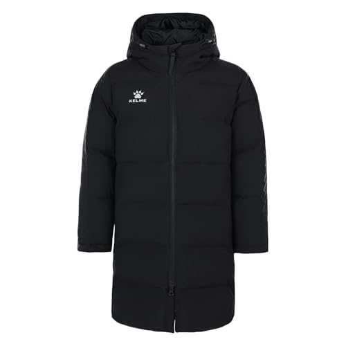 [ケルメ] キッズ パデッド ウィンタージャケット 軽量 暖かい 防寒（ブラック,130）