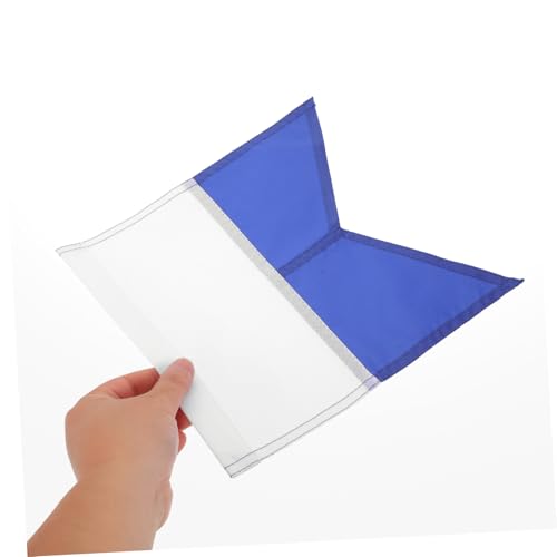 Drapeau de plongée bleu et blanc Oxford accessoire sécurité pour kayak