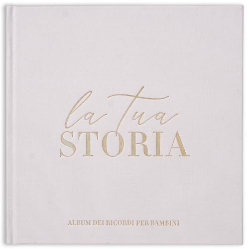 Album Nascita Bambino/a | Libro Nascita Bimbo/a | 132 Pagine | Regalo Nascita Bambino | Diario Neonato| Album Fotografico Bambino per Foto Formato 10 x 15 cm e 13 x 18 cm (Grigio)