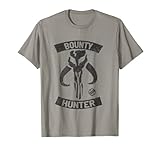 star wars jango fett actor 15STRW822 Star Wars Bounty Hunter Mandalore Boba Fett T-Shirt T-Shirt